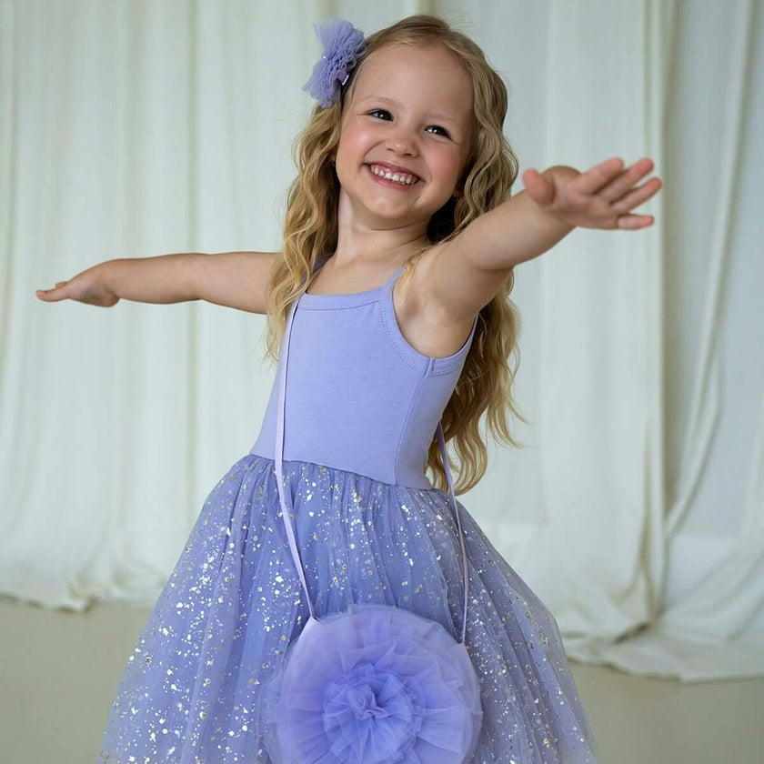 Sparkle Purple Tutu Dress