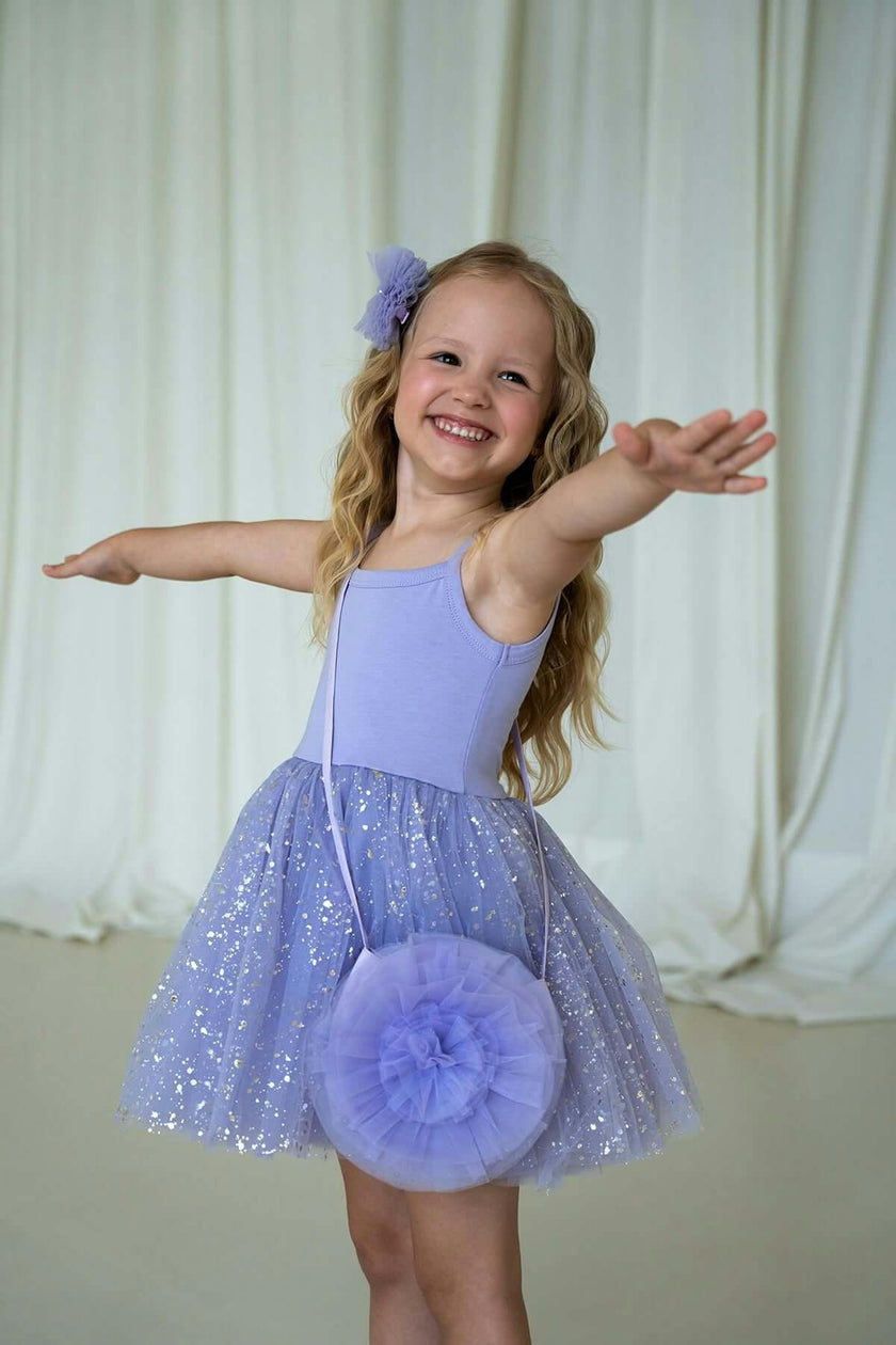 Sparkle Purple Tutu Dress