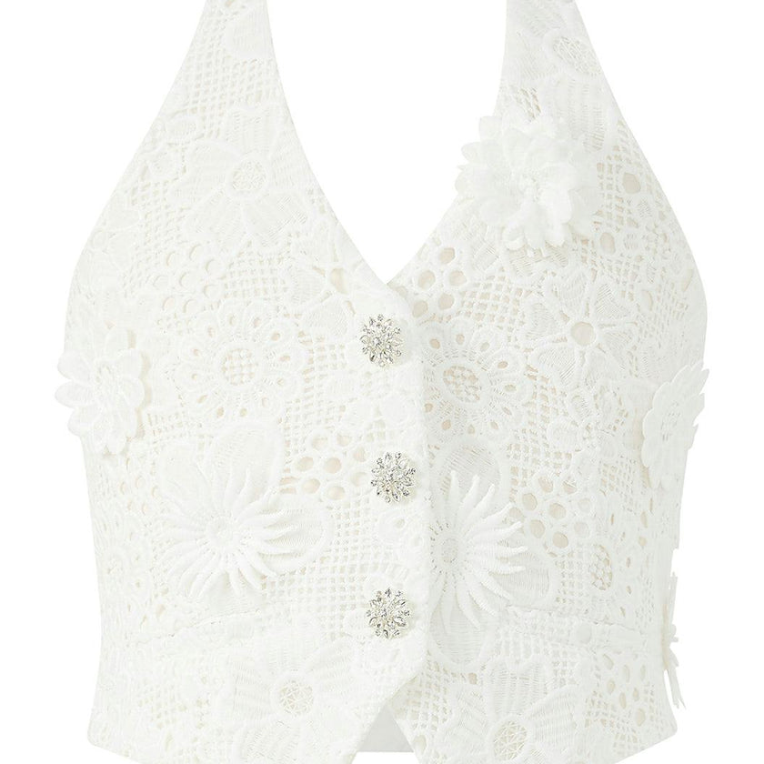 Lucinda Embroidered Vest