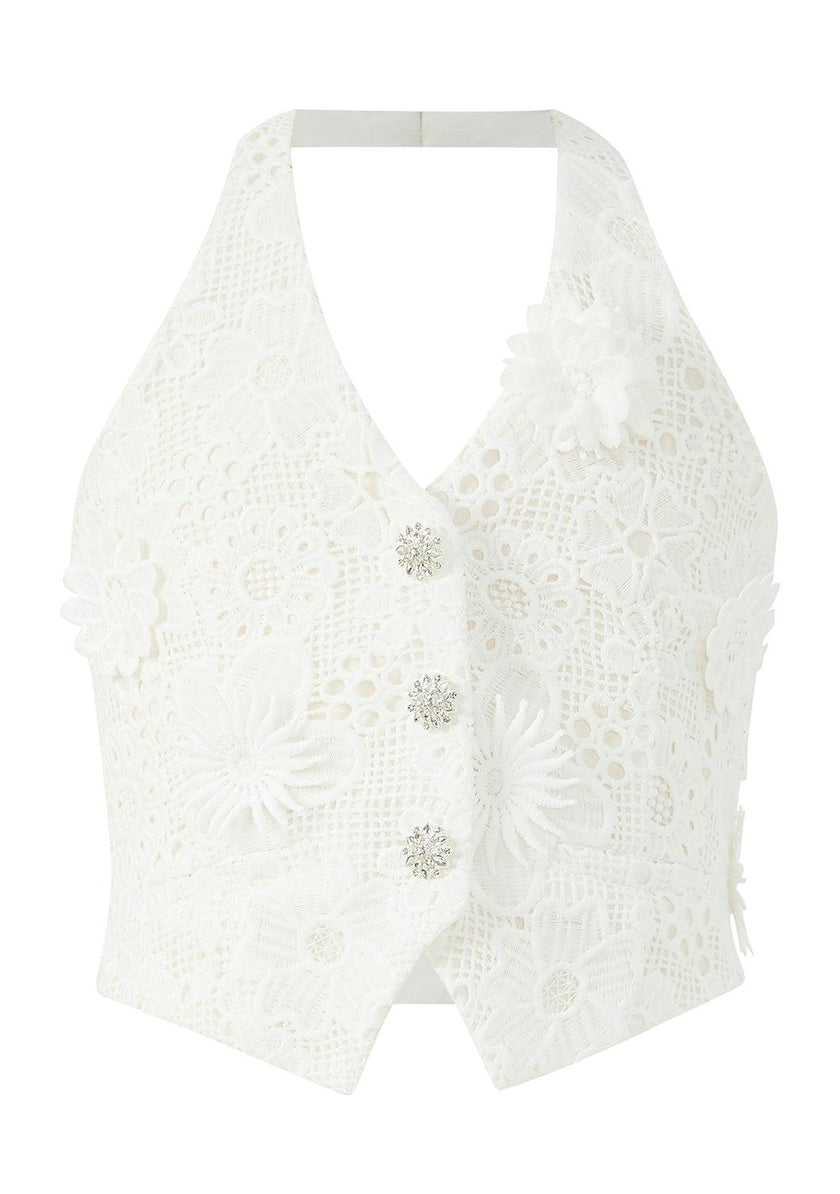 Lucinda Embroidered Vest