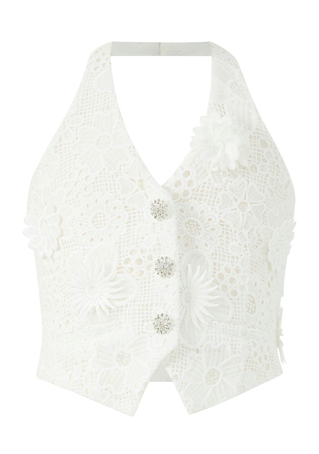 Lucinda Embroidered Vest