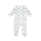Cactus Garden Zip-up Baby Bodysuit