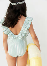 Girls' Ruffle Swimsuit