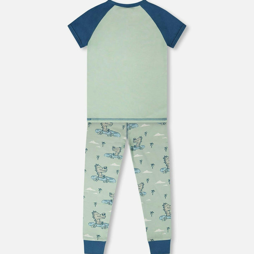 Organic Cotton Two-Piece Pajamas Set