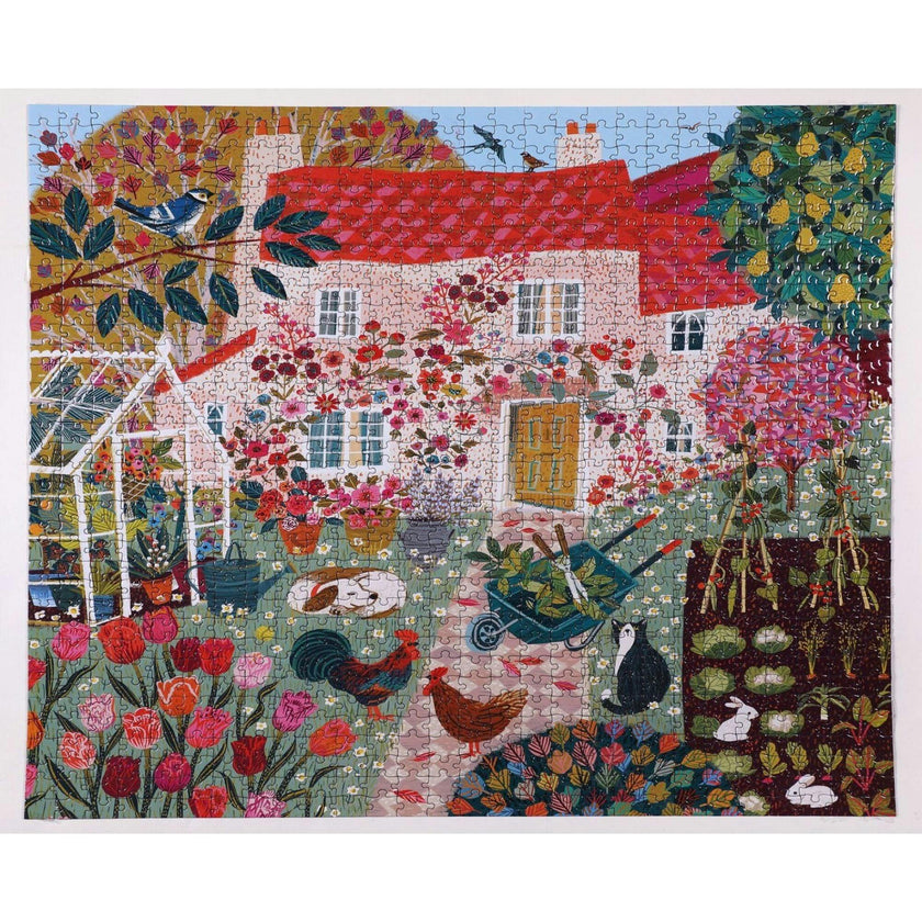 Piece and Love English Cottage Jigsaw Puzzle