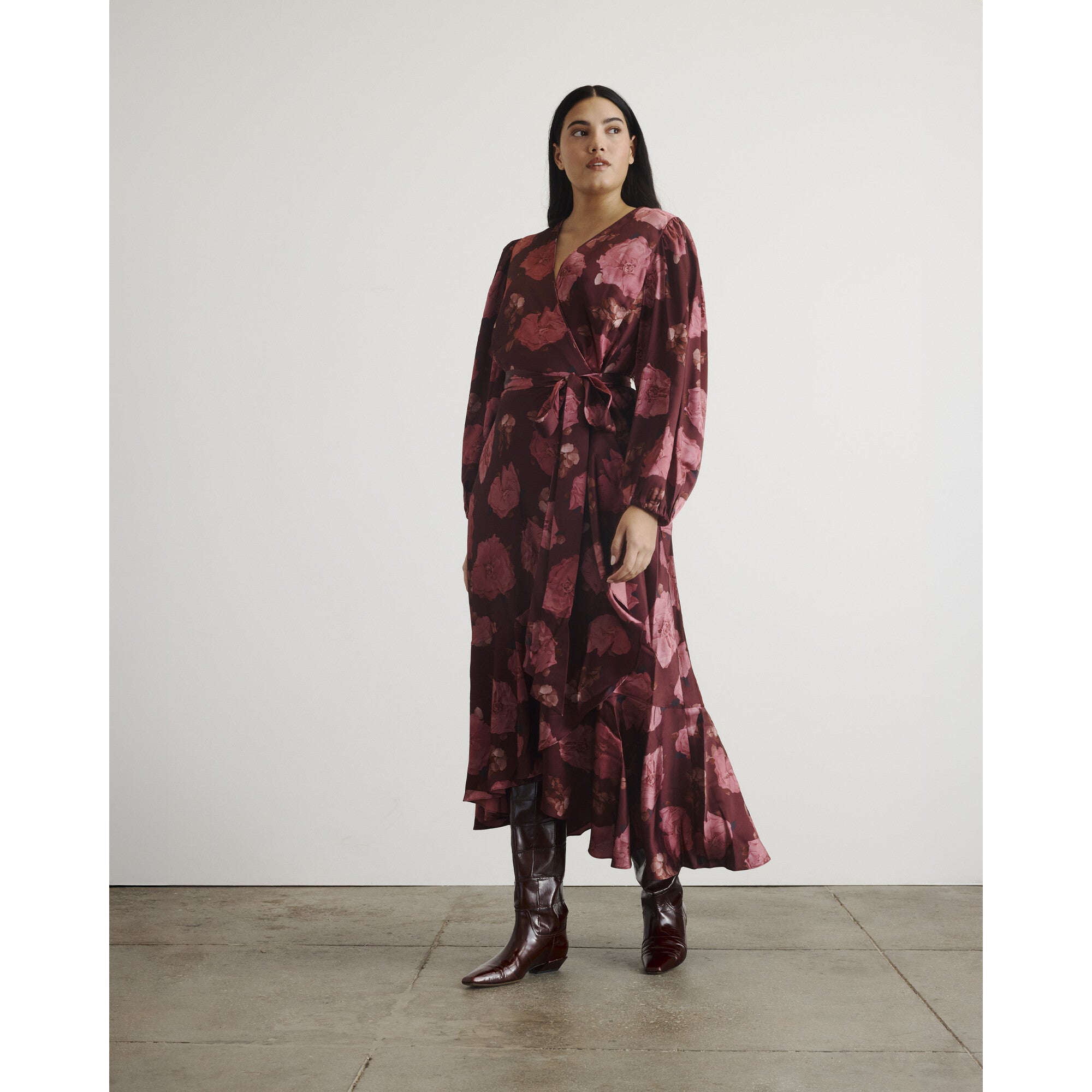 Long Sleeve Blaire Dress, Florals