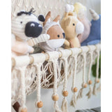 Willow Macrame Storage Wall Decor