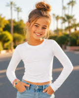 The "Goes with Everything" Long Sleeve Top (8-12y)
