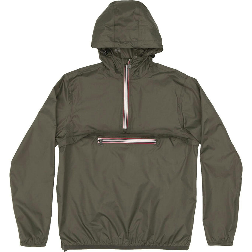 Torba Quarter Zip light Packable Rain Jacket