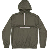 Torba Quarter Zip light Packable Rain Jacket