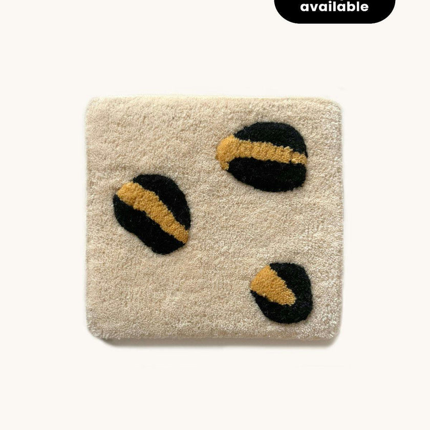 Round Leopard Rug