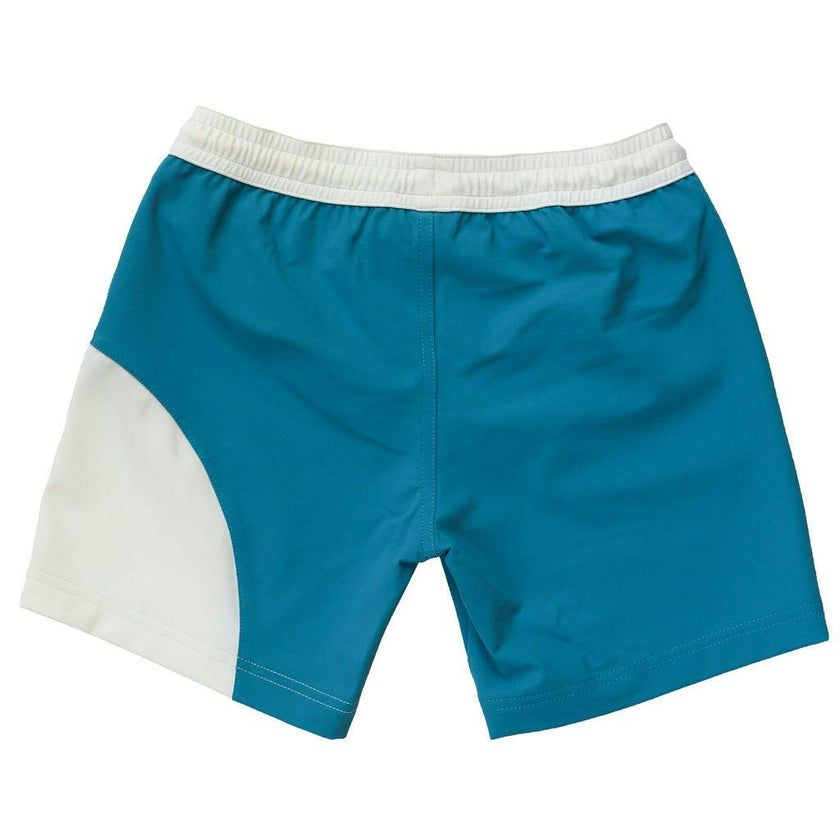 William Swim Shorts Sky Blue And Ivory