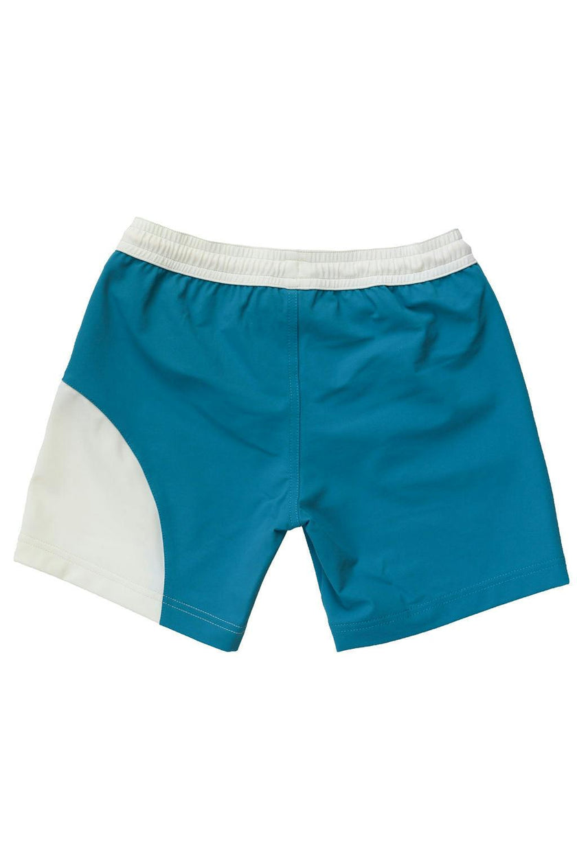 William Swim Shorts Sky Blue And Ivory