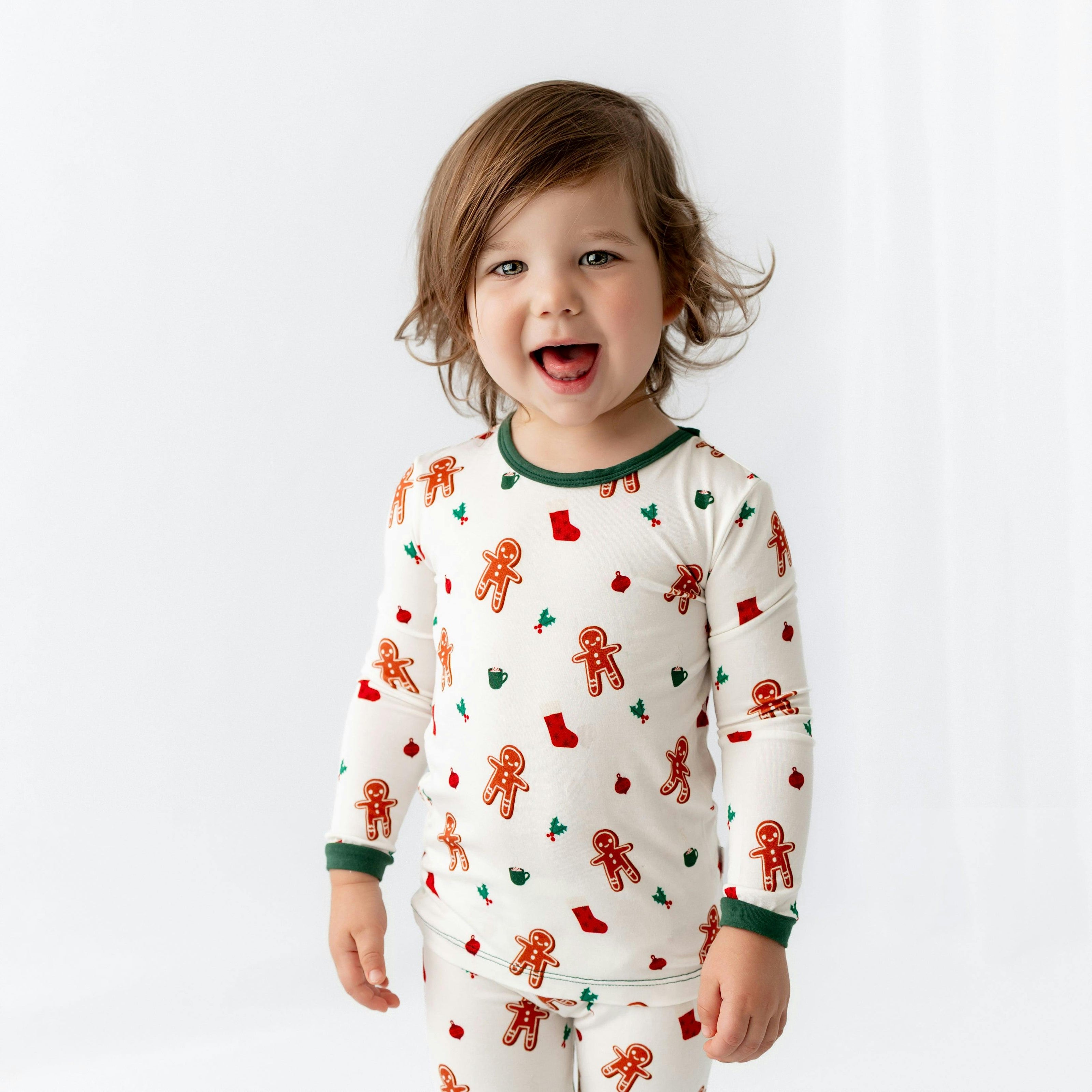 Gingerbread Men Pajama Set