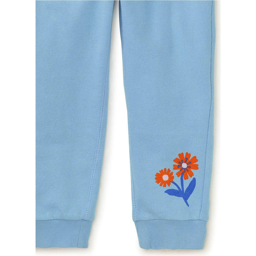 Going Places Elastic Waist Drawstring Pocket Joggers, Blue