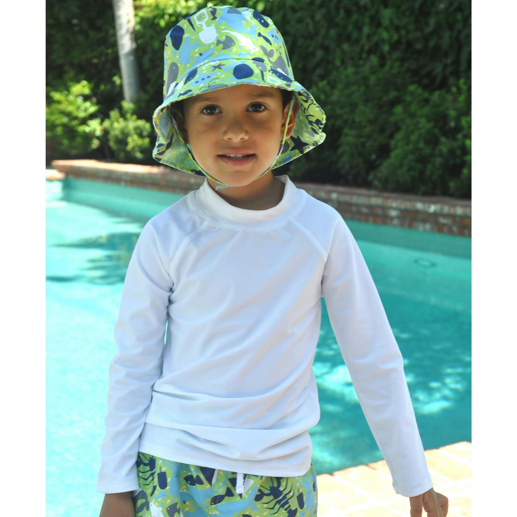 UPF 50+ Rash Guard Swim Top (Recycled)