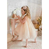 Jackie Peach Dress