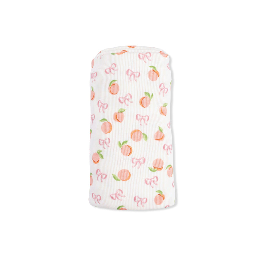 Little Peaches - Swaddle Blanket