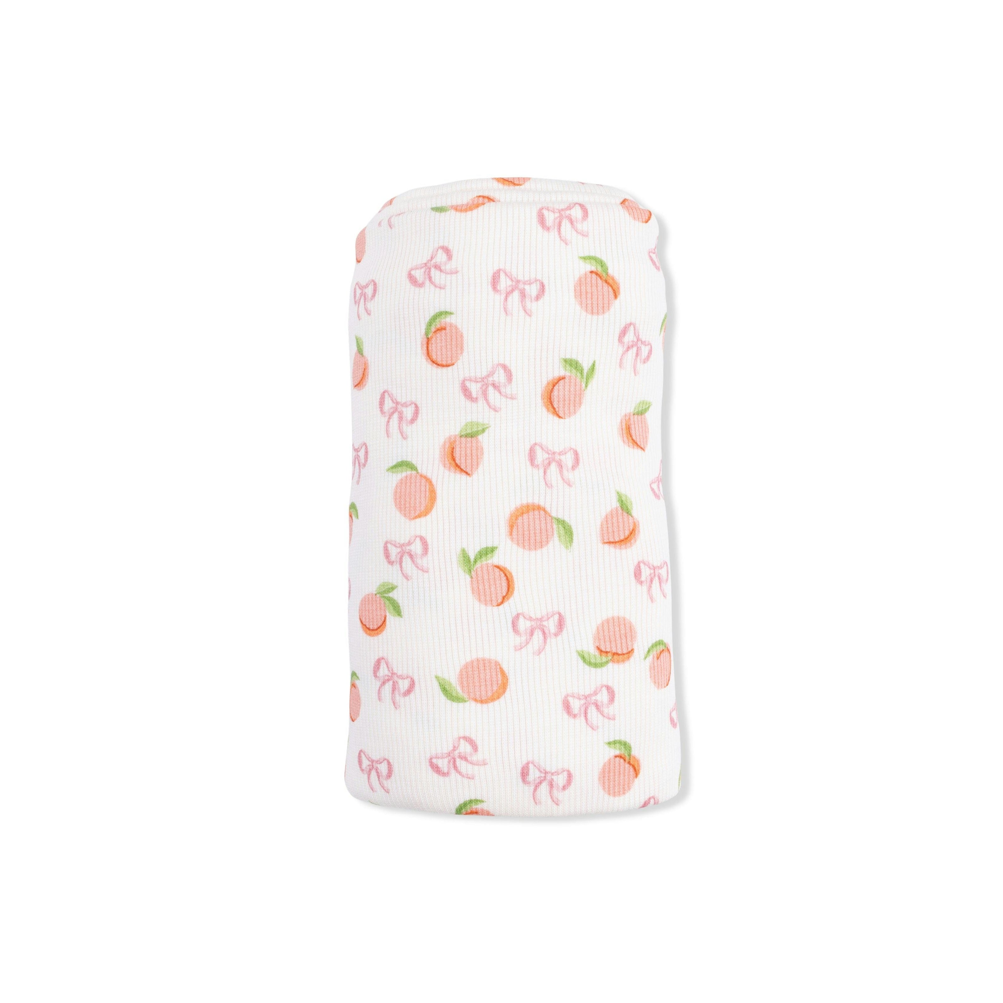 Little Peaches - Swaddle Blanket