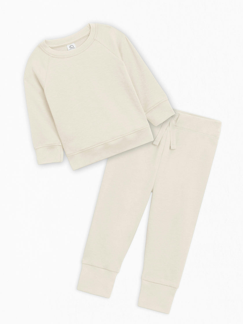 Infant's 2-Piece Organic Lightweight Pullover and Pants Set