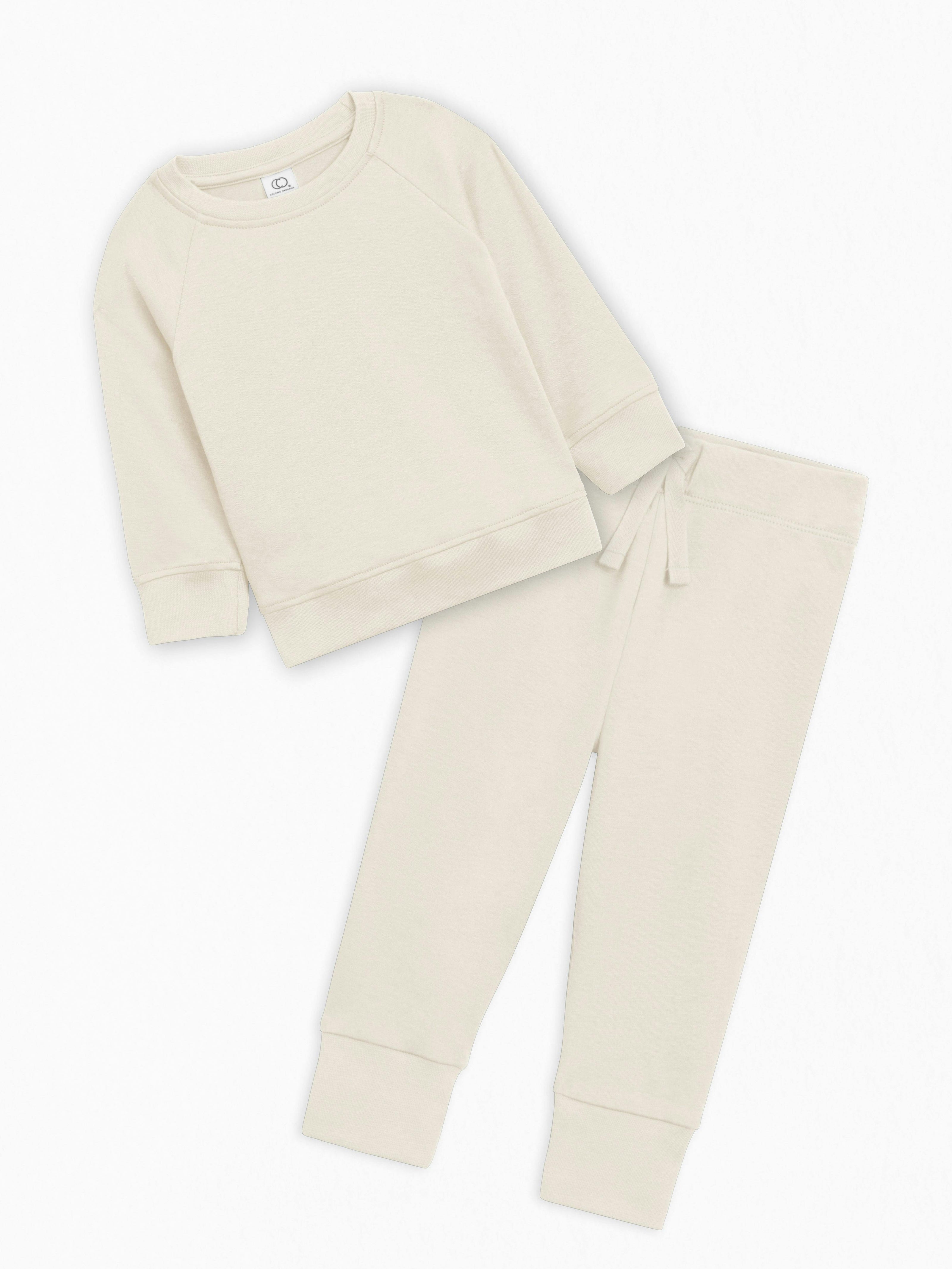 Infant's 2-Piece Organic Lightweight Pullover and Pants Set