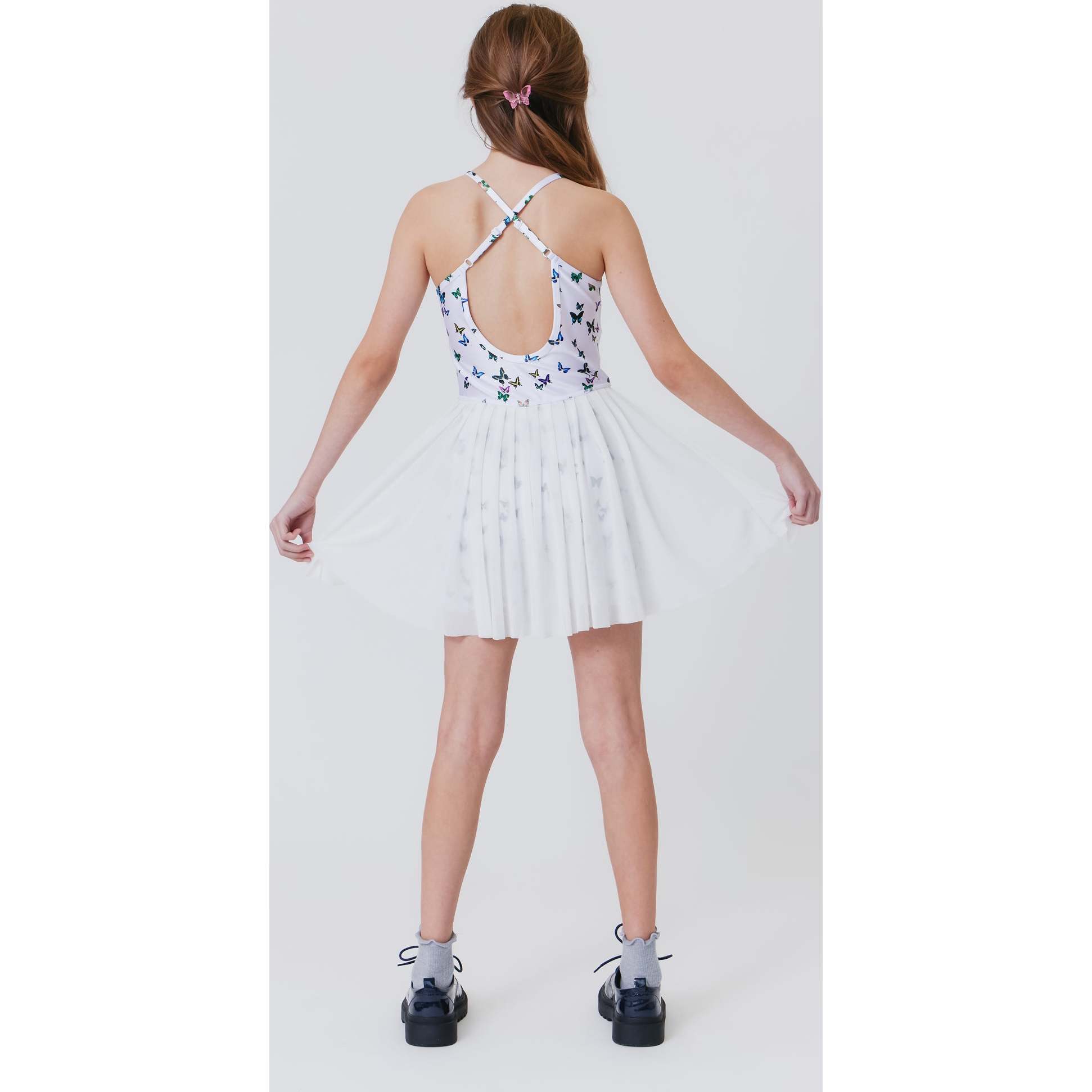 Girls Tennis Dress, White