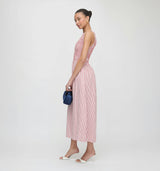 The Cosima Nap Dress - Red Ticking Stripe