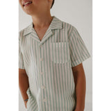 Boy's Linen Button Top