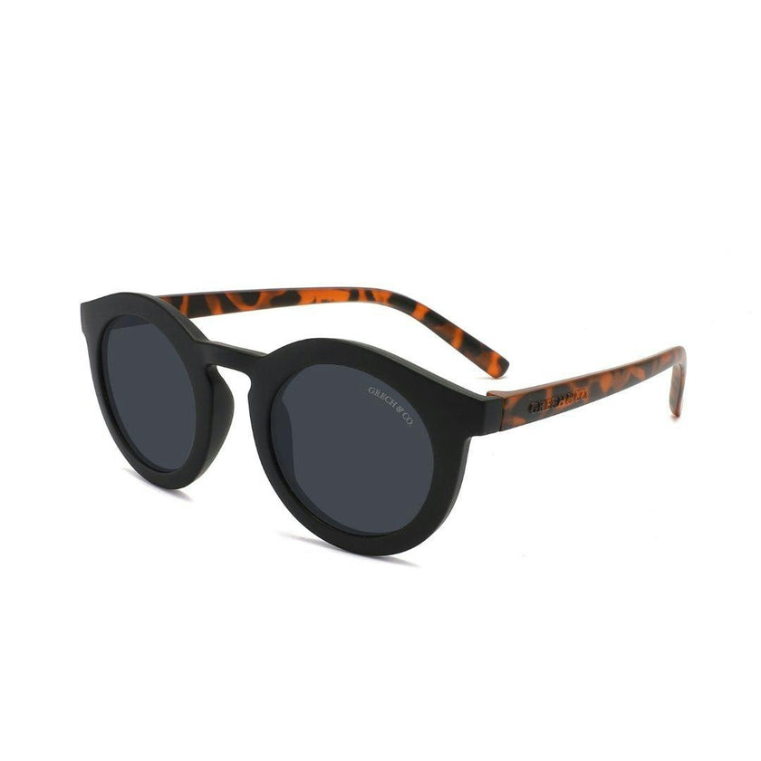 Classic Sustainable Sunglasses | Bio-Based · Bendable · Polarized | 0-2 Y | Black + Tortoise