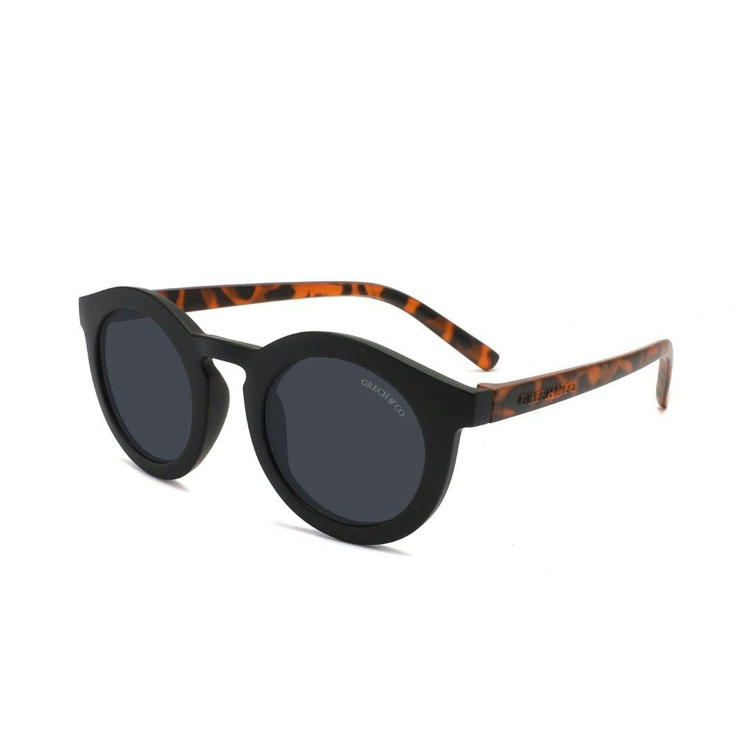 Classic Sustainable Sunglasses | Bio-Based · Bendable · Polarized | 3-8 Y | Black + Tortoise