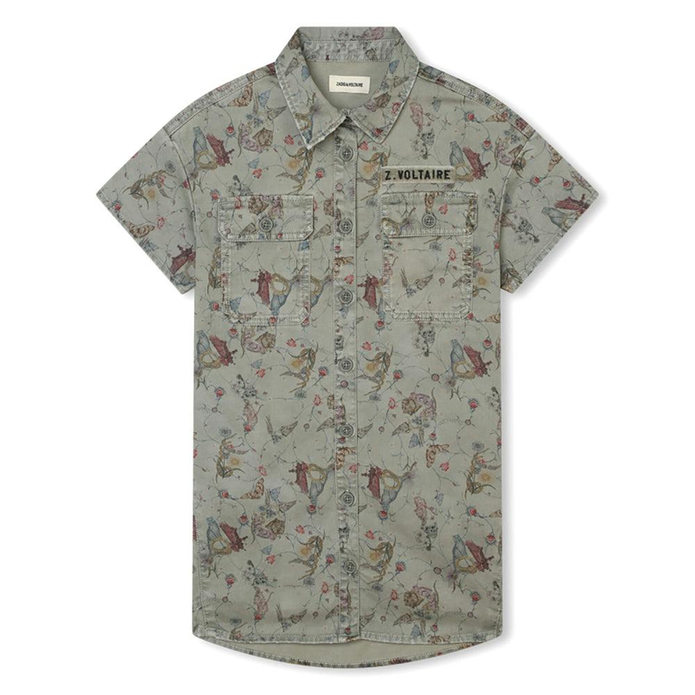 ZADIG & VOLTAIRE Printed Shirt Dress