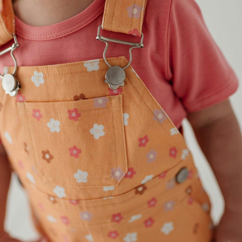 Baby Cotton Overalls Set