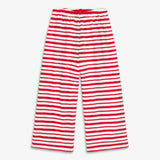 Kids plush fleece PJ pant in candy stripe