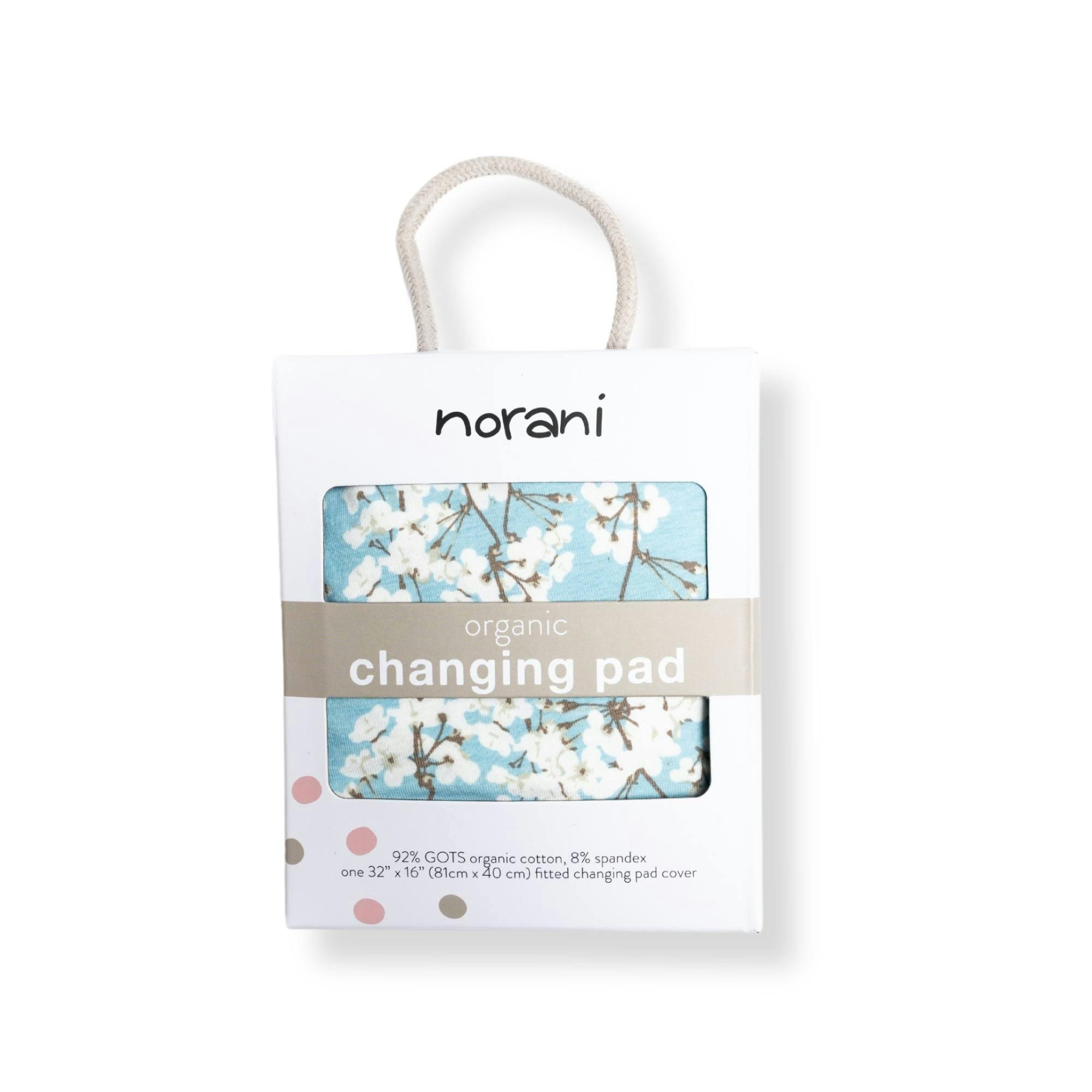 Print Organic Changing Pad Cover