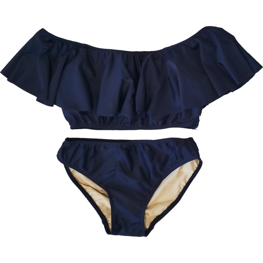 Two Piece Two Piece Ruffle Swimsuit