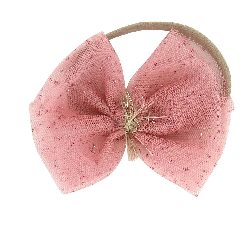 Glinda Bow Nylon Headband