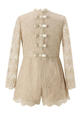 Angelina Lace Romper