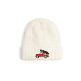 Christmas Truck Patch Beanie