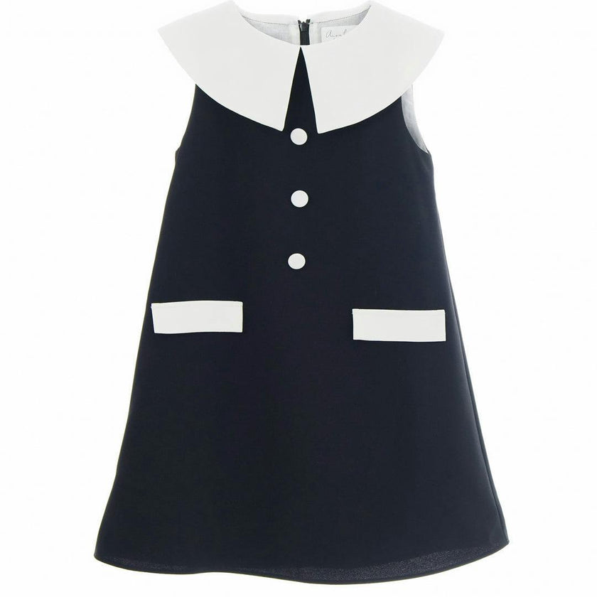 Elara dress (black/ivory)