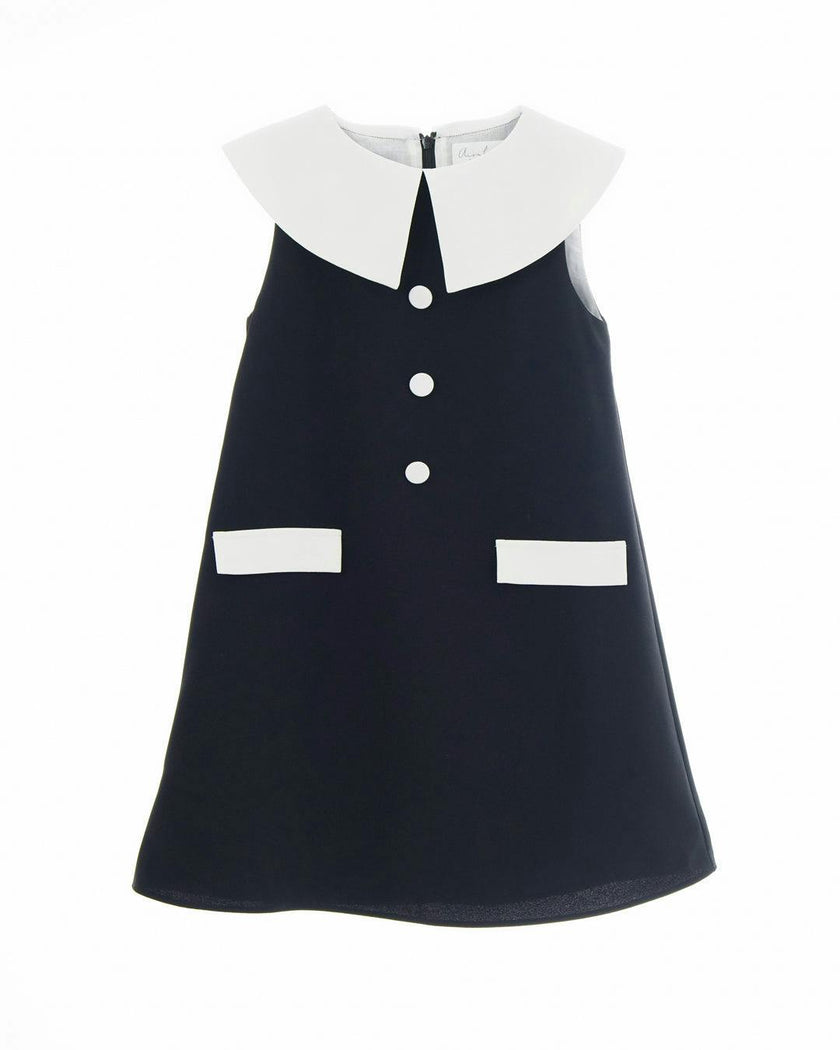 Elara dress (black/ivory)