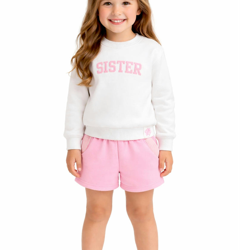 Seersucker Pocket Shorts - Pink