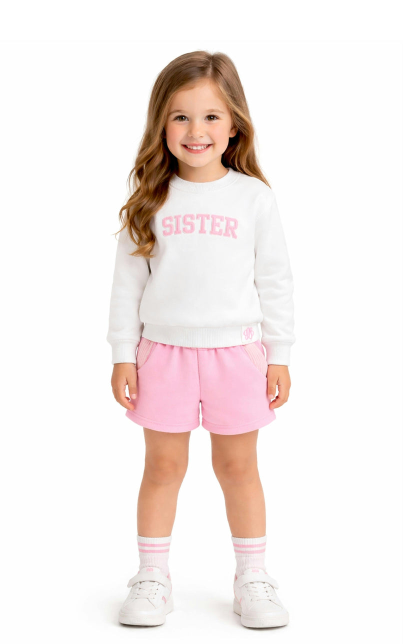 Seersucker Pocket Shorts - Pink