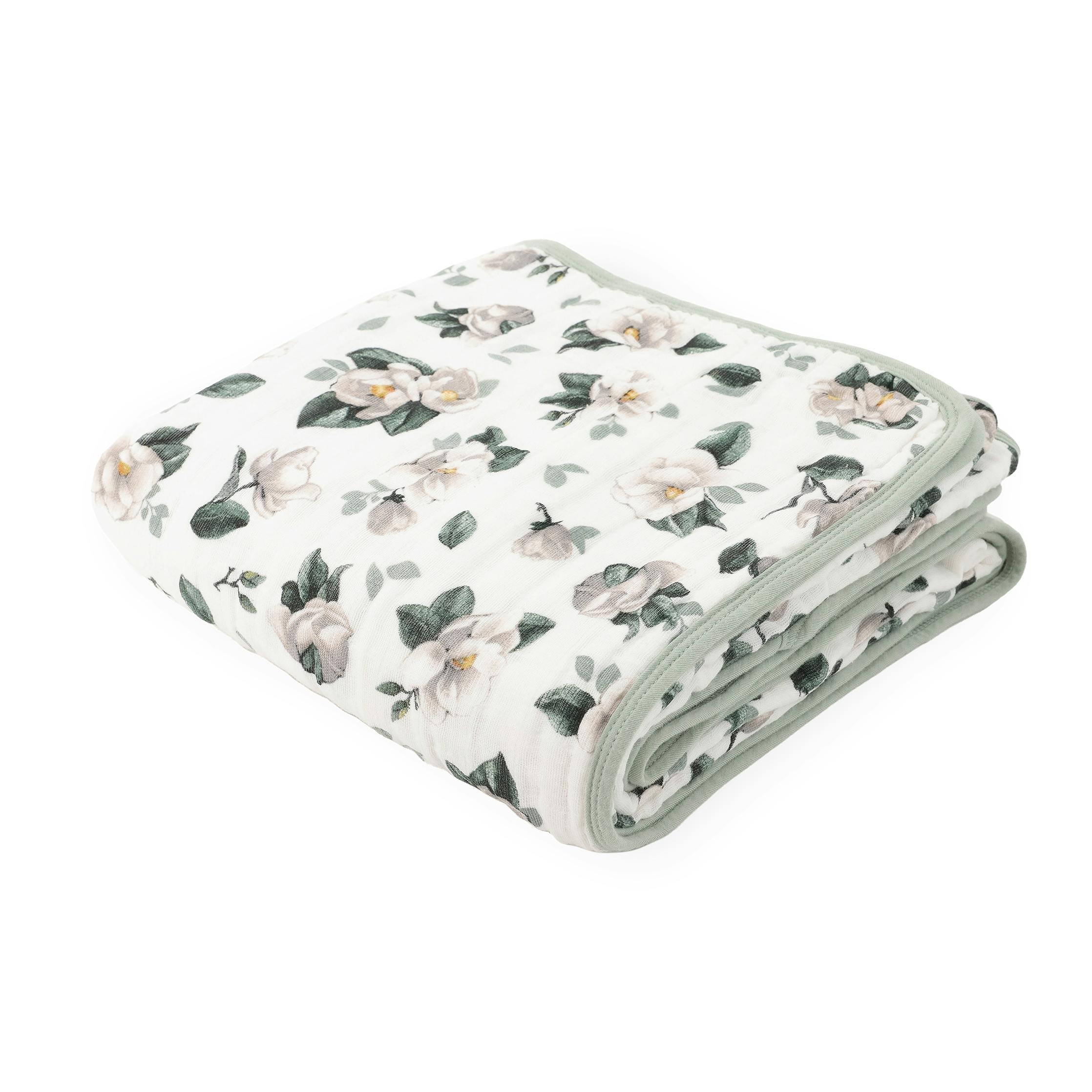 Original Organic Cotton Muslin Quilt - Magnolia