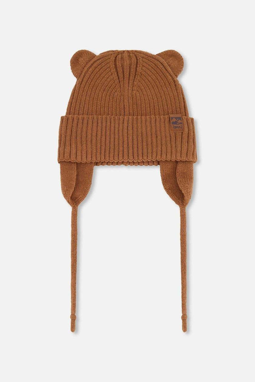 Baby Knit Hat Brown