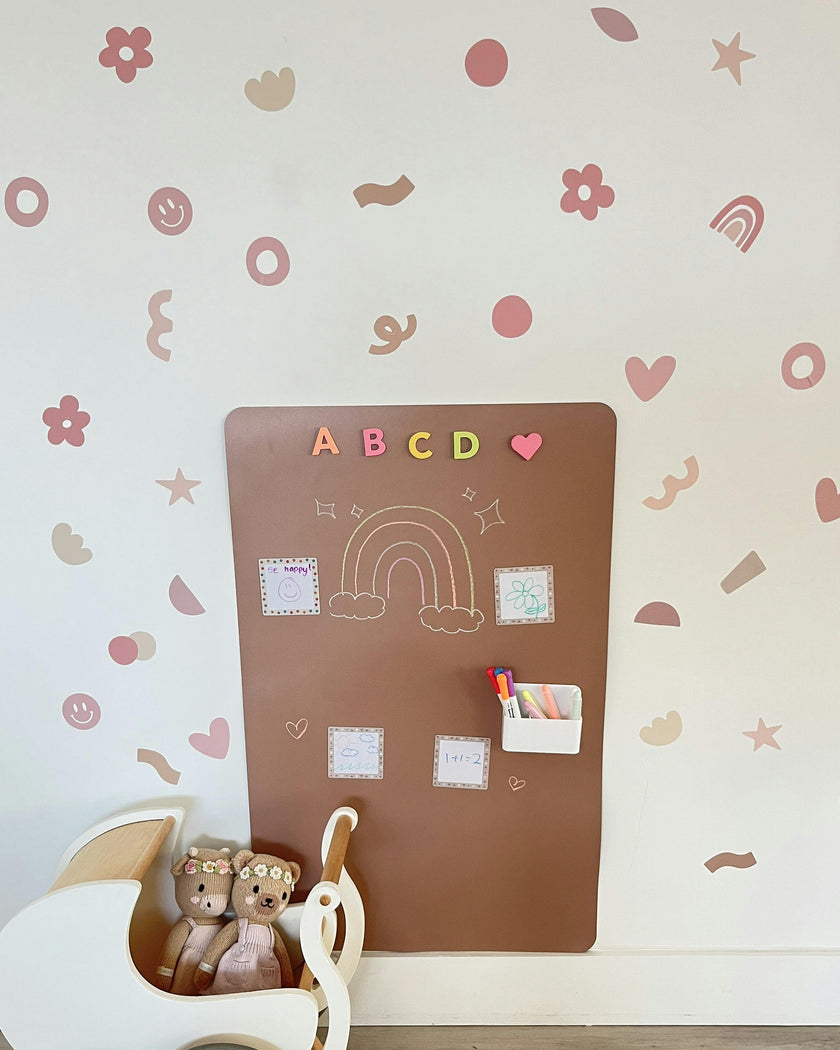Peel & Stick Fabric Wall Stickers
