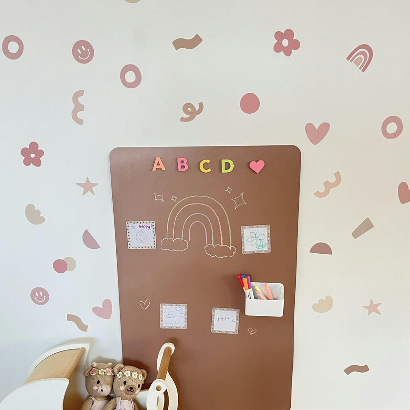 Peel & Stick Fabric Wall Stickers
