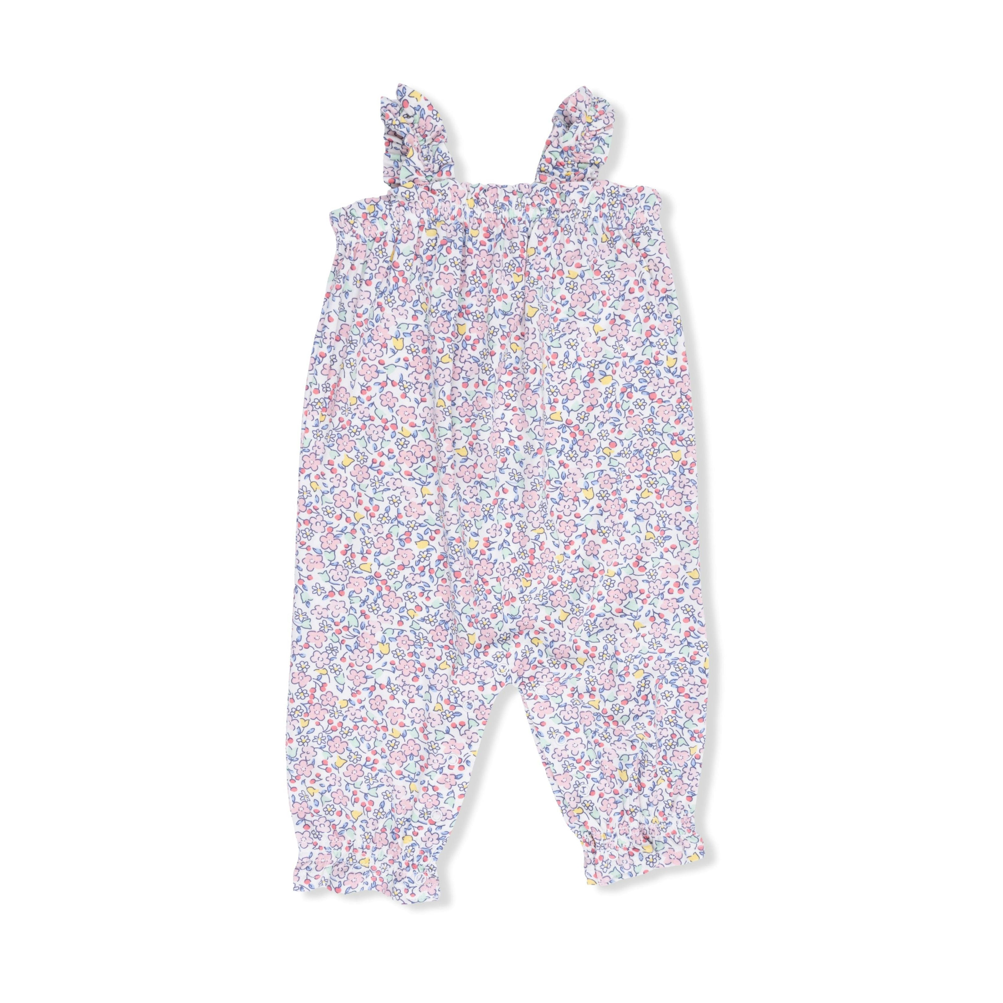 Elizabeth's Garden - Ruffly Strap Overall
