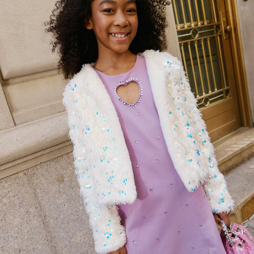 Sweetheart Crystal Heart Dress