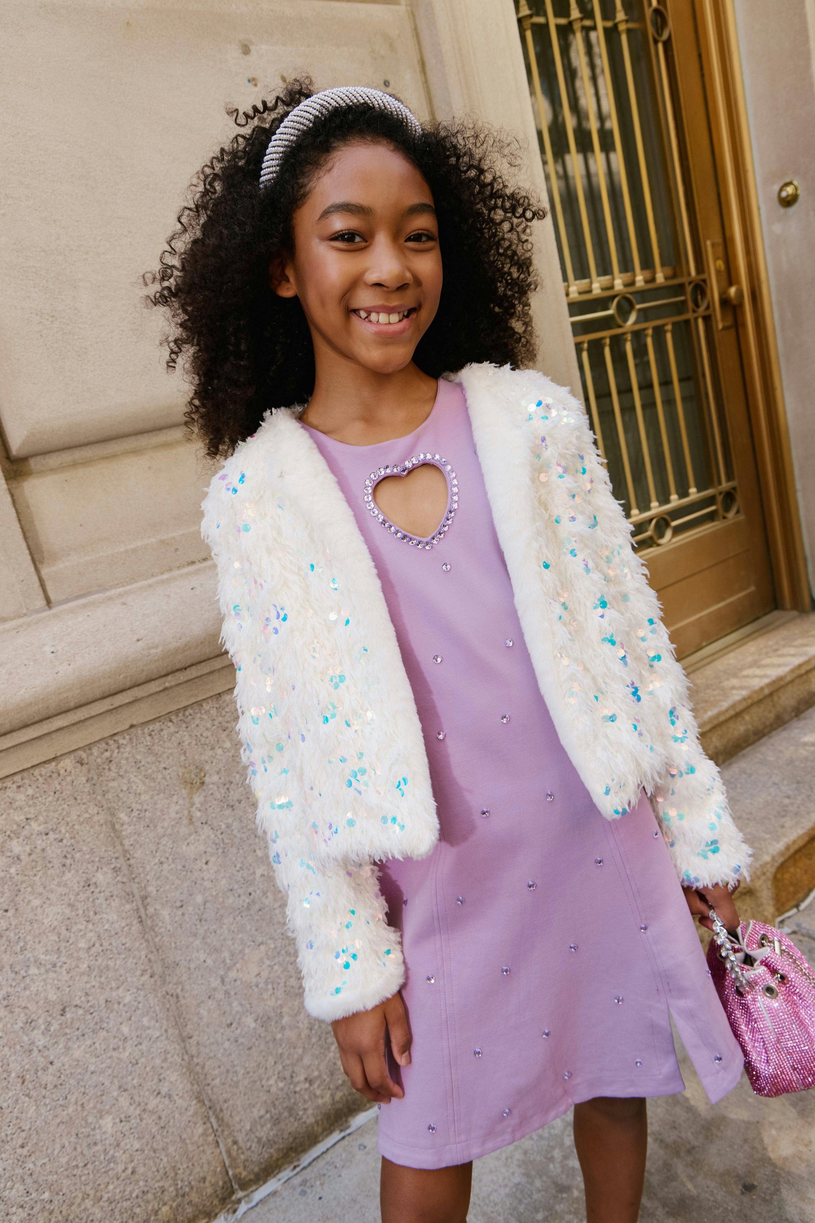 Sweetheart Crystal Heart Dress
