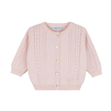 Classic Pointelle Knit Cardigan